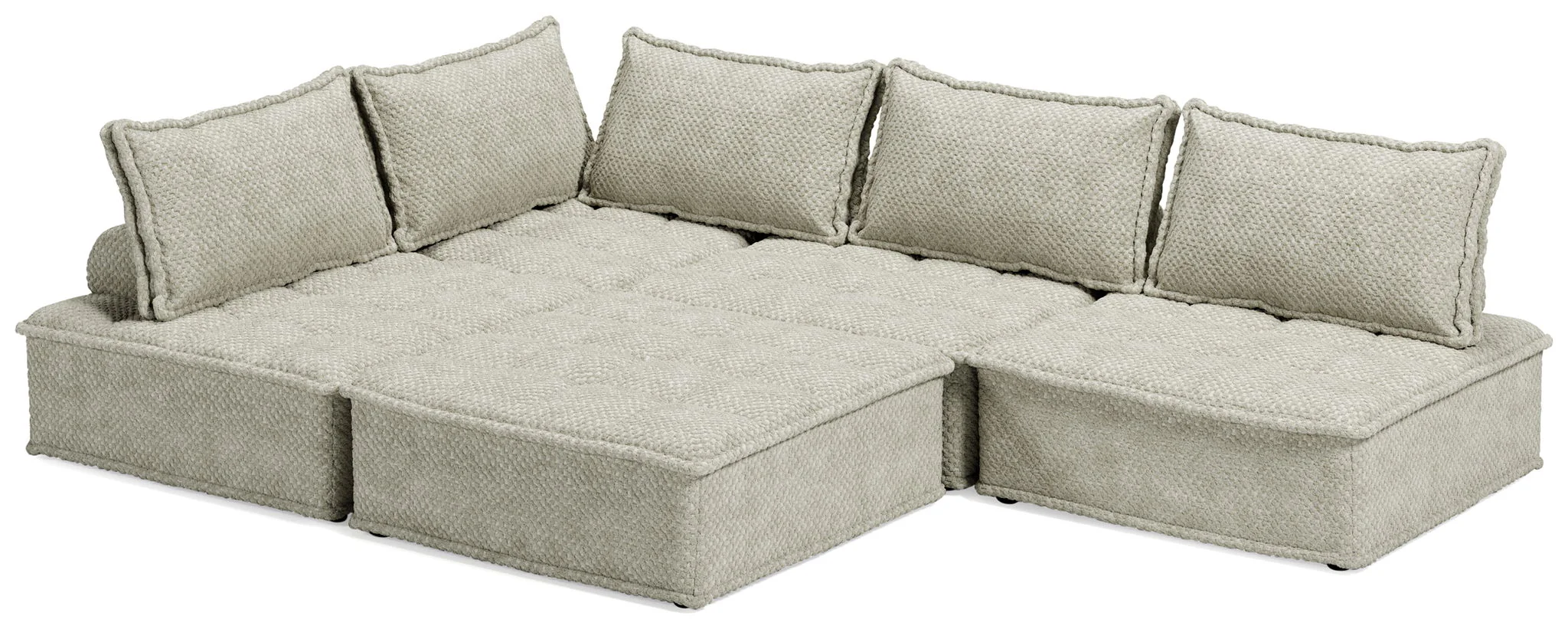 Bales - Taupe - 5-Piece Modular Seating - Image 8