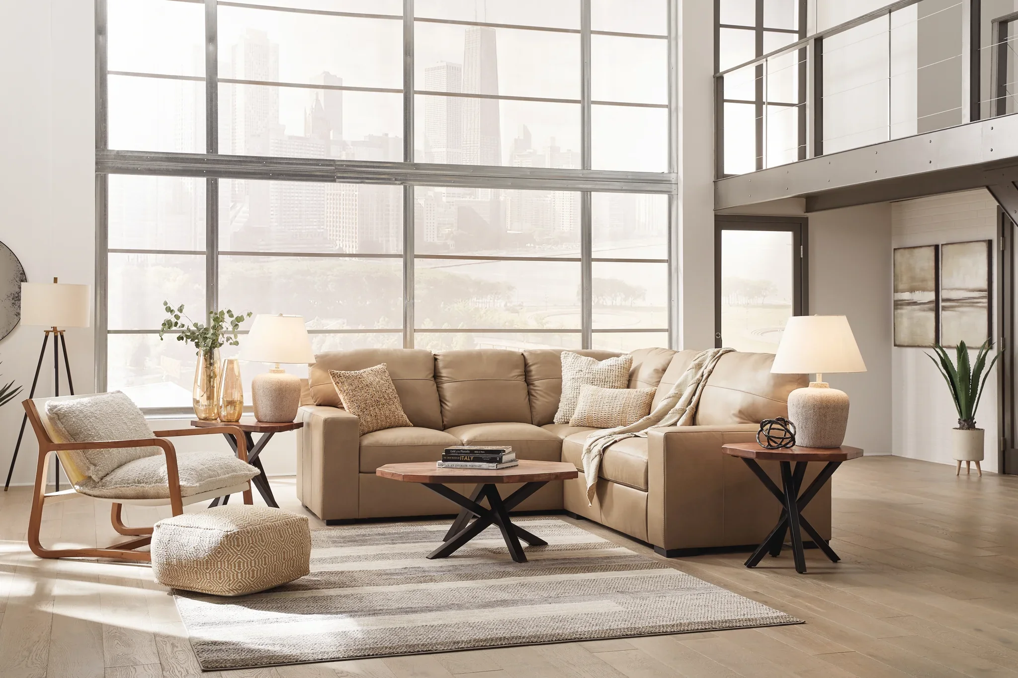 Bandon - Toffee - 2-Piece Sectional With Raf Loveseat - Image 4