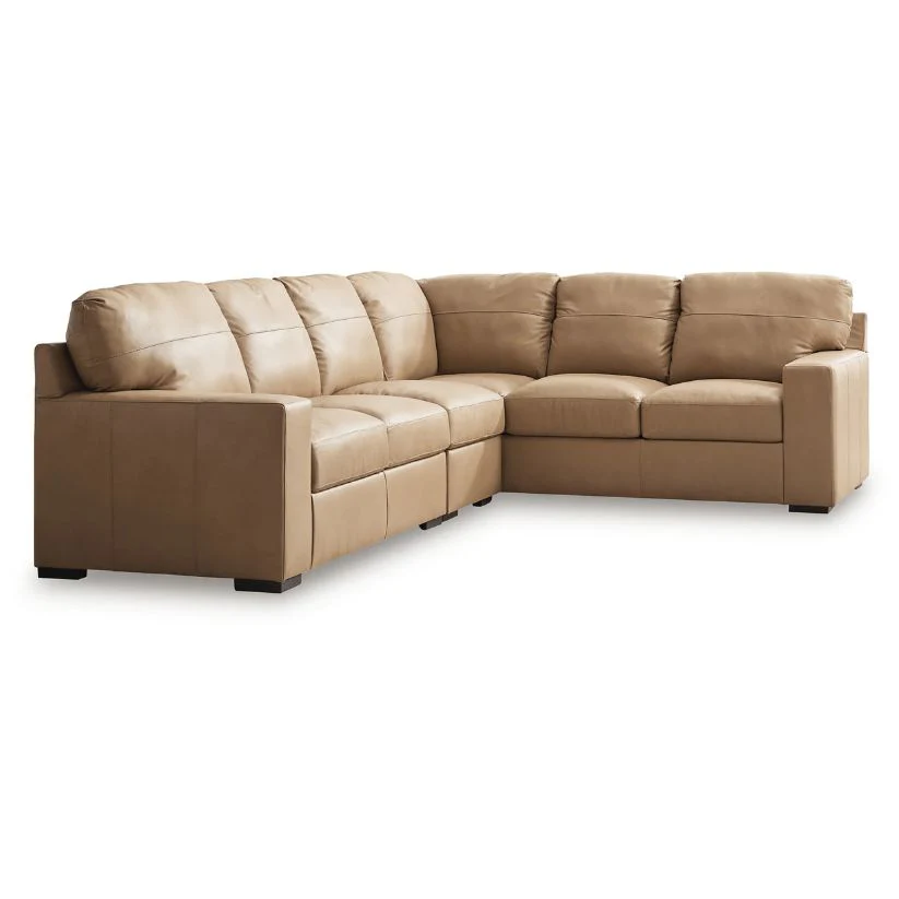 Bandon - Toffee - 3-Piece Sectional With Laf Loveseat