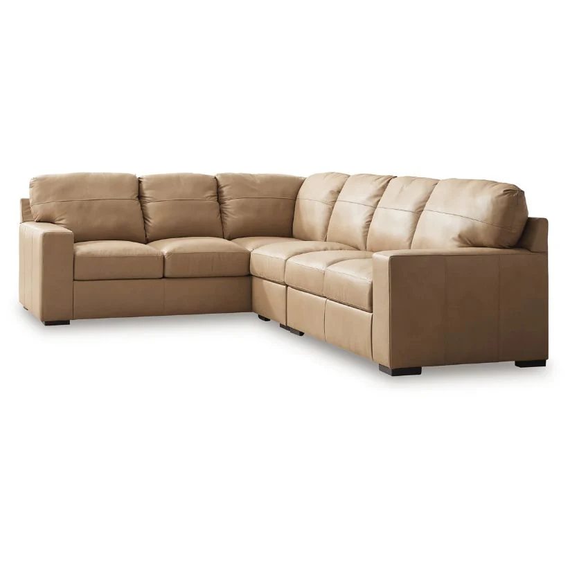 Bandon - Toffee - 3-Piece Sectional With Raf Loveseat