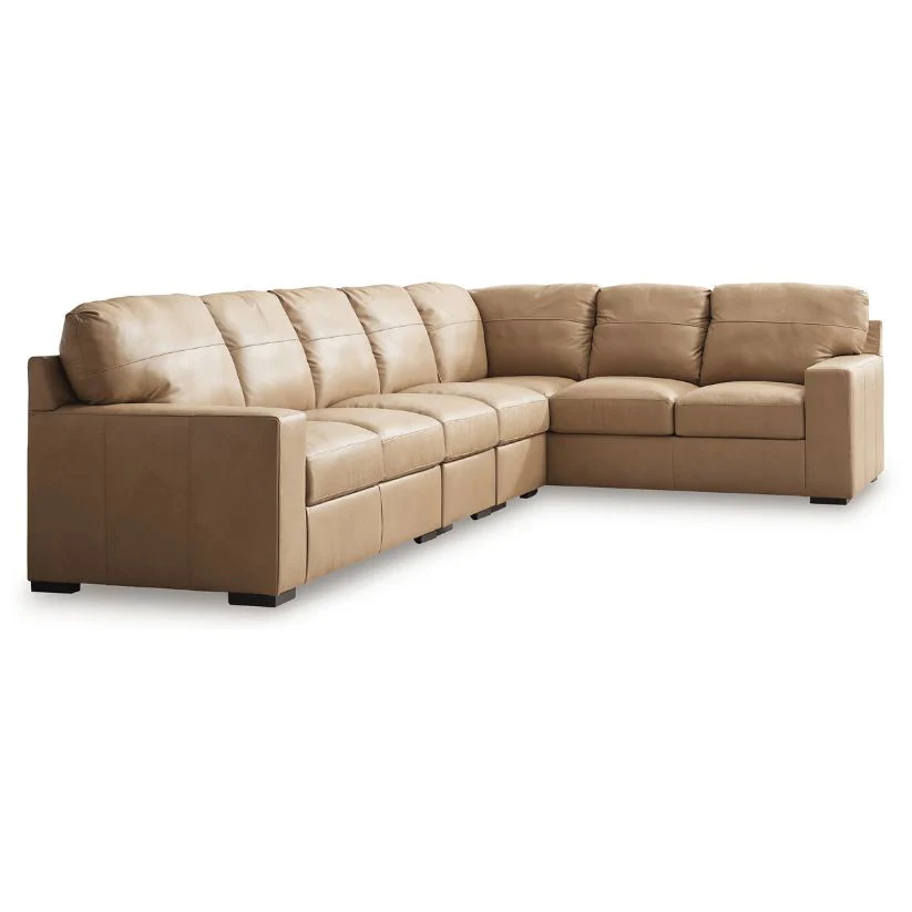 Bandon - Toffee - 4-Piece Sectional With Laf Loveseat
