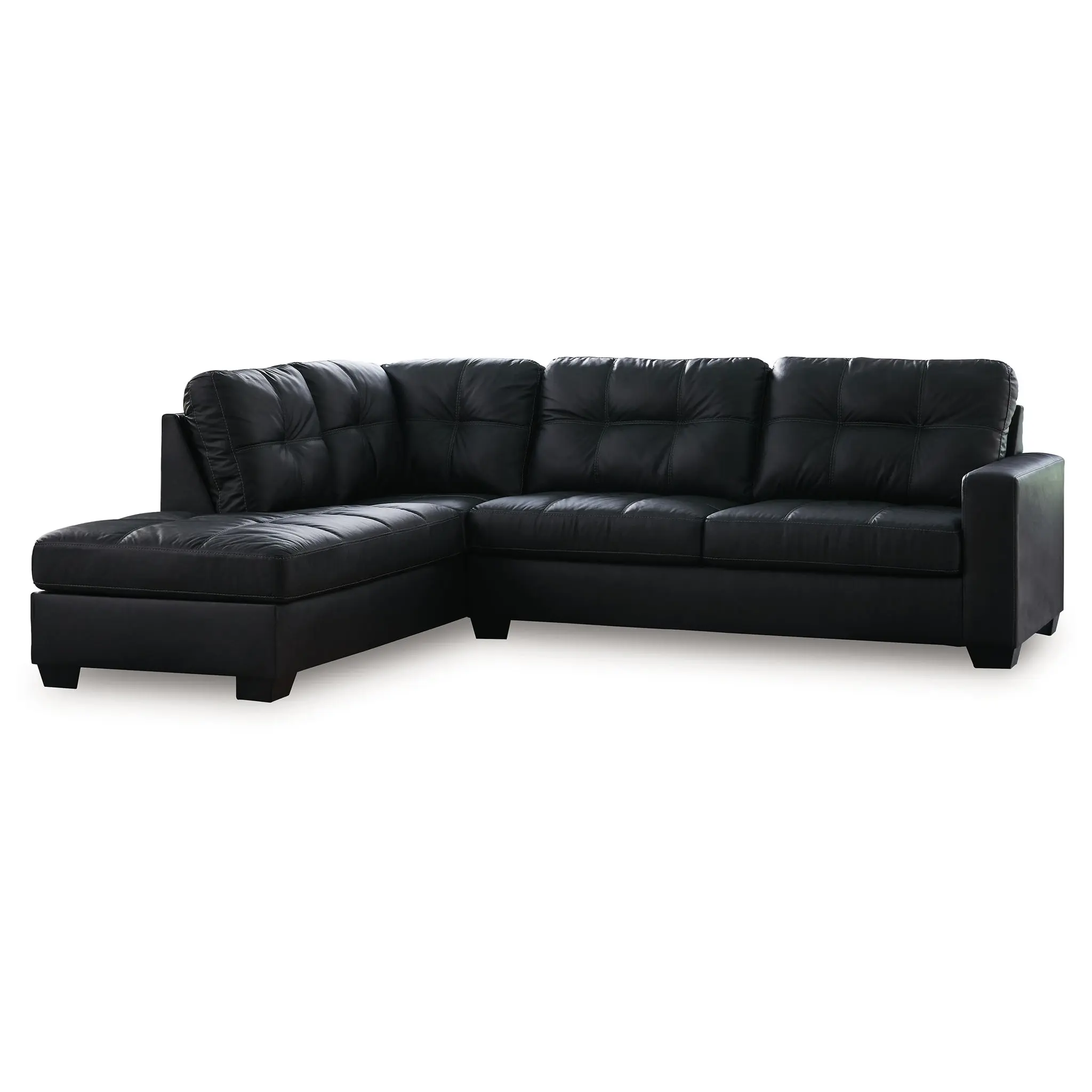 Barlin Mills - Carbon - 2-Piece Sectional With Laf Corner Chaise