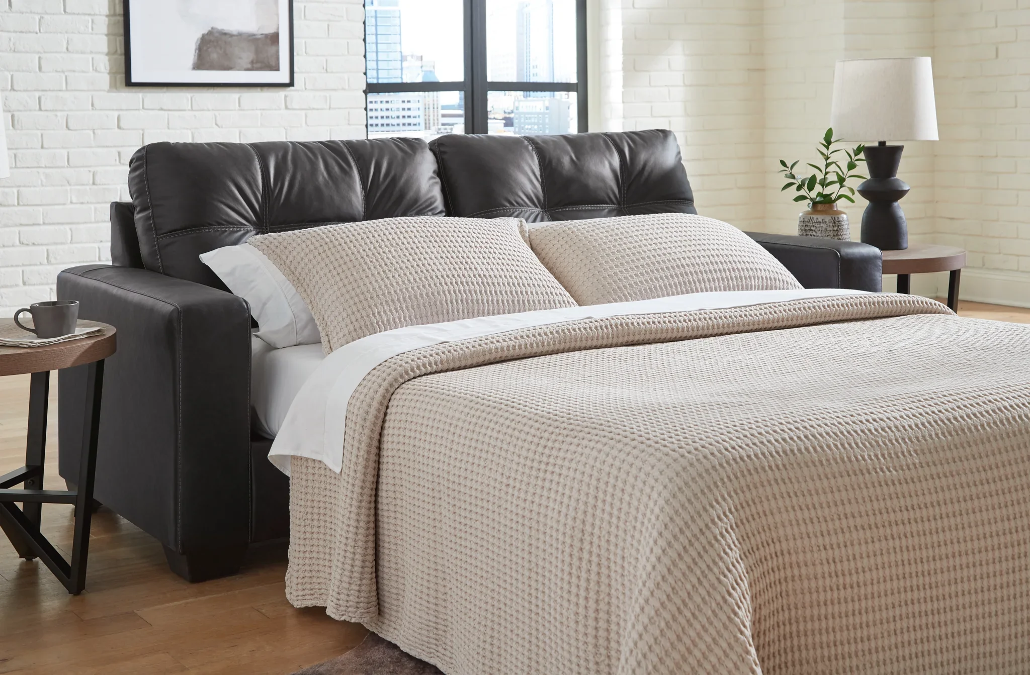 Barlin Mills - Carbon - Queen Sofa Sleeper - Image 2