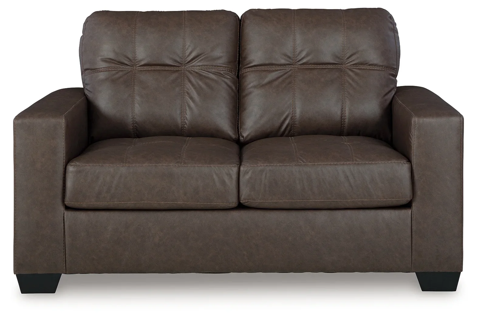 Barlin Mills - Umber - Loveseat - Image 3