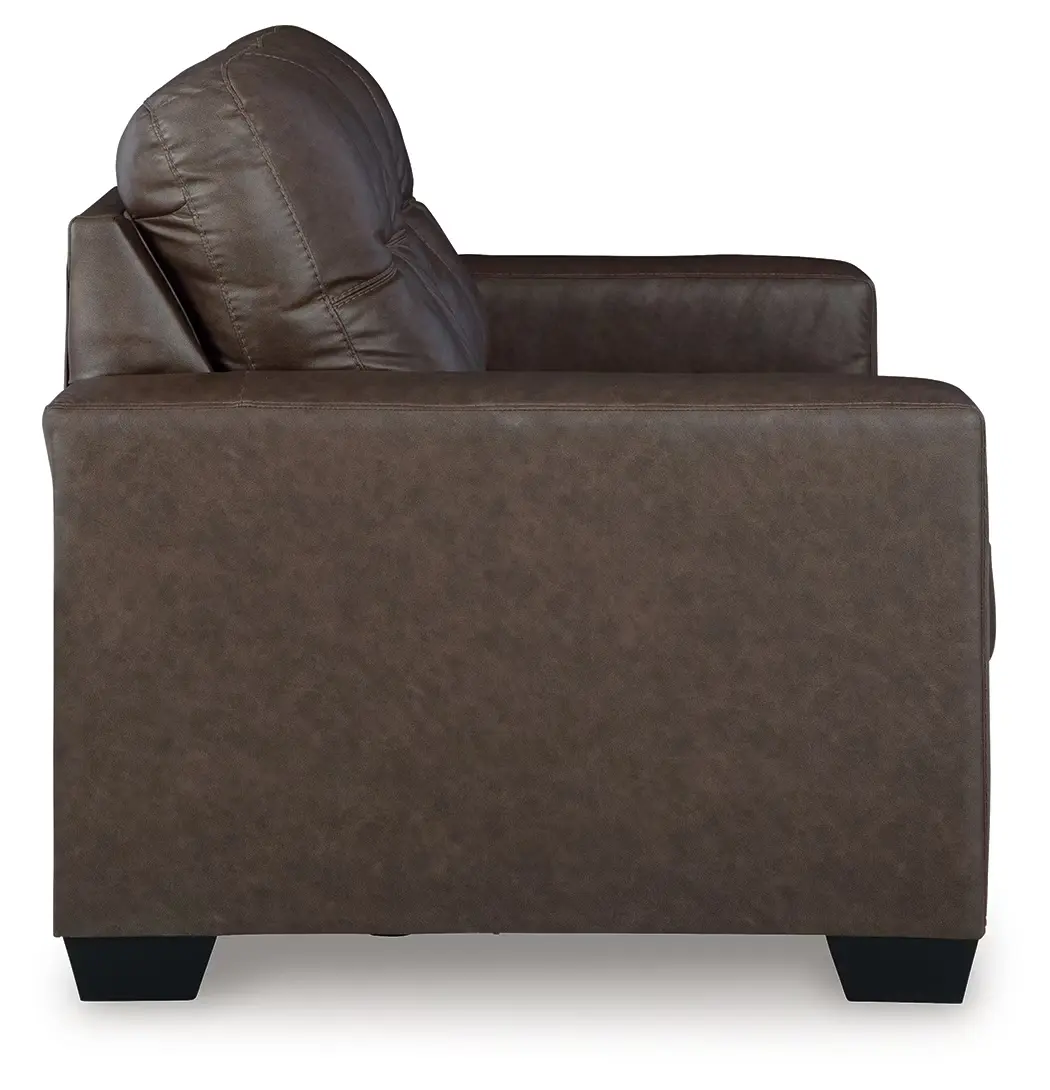 Barlin Mills - Umber - Loveseat - Image 4
