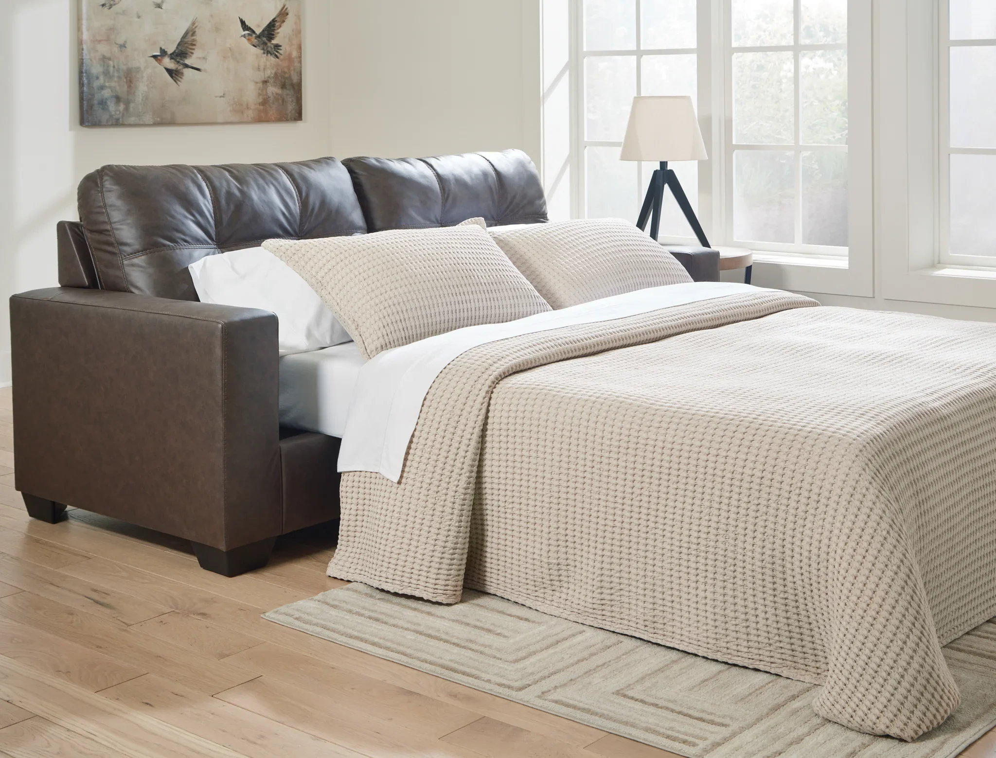 Barlin Mills - Umber - Queen Sofa Sleeper - Image 5