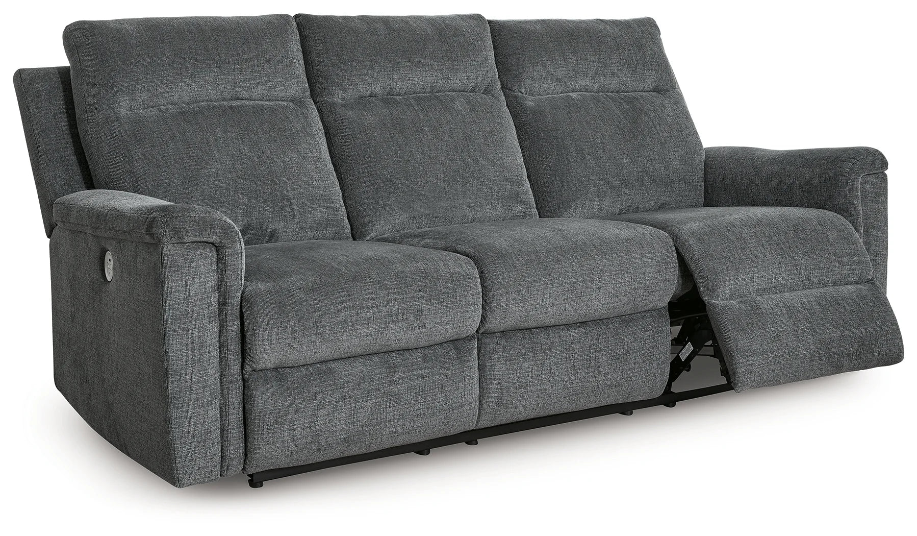 Barnsana - Gravel - 3 Pc. - Power Reclining Sofa, Power Reclining Loveseat, Power Rocker Recliner - Image 4