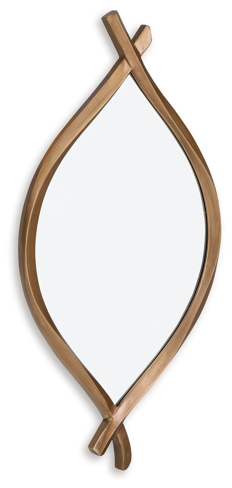 Bartner - Antique Gold Finish - Accent Mirror - Image 5