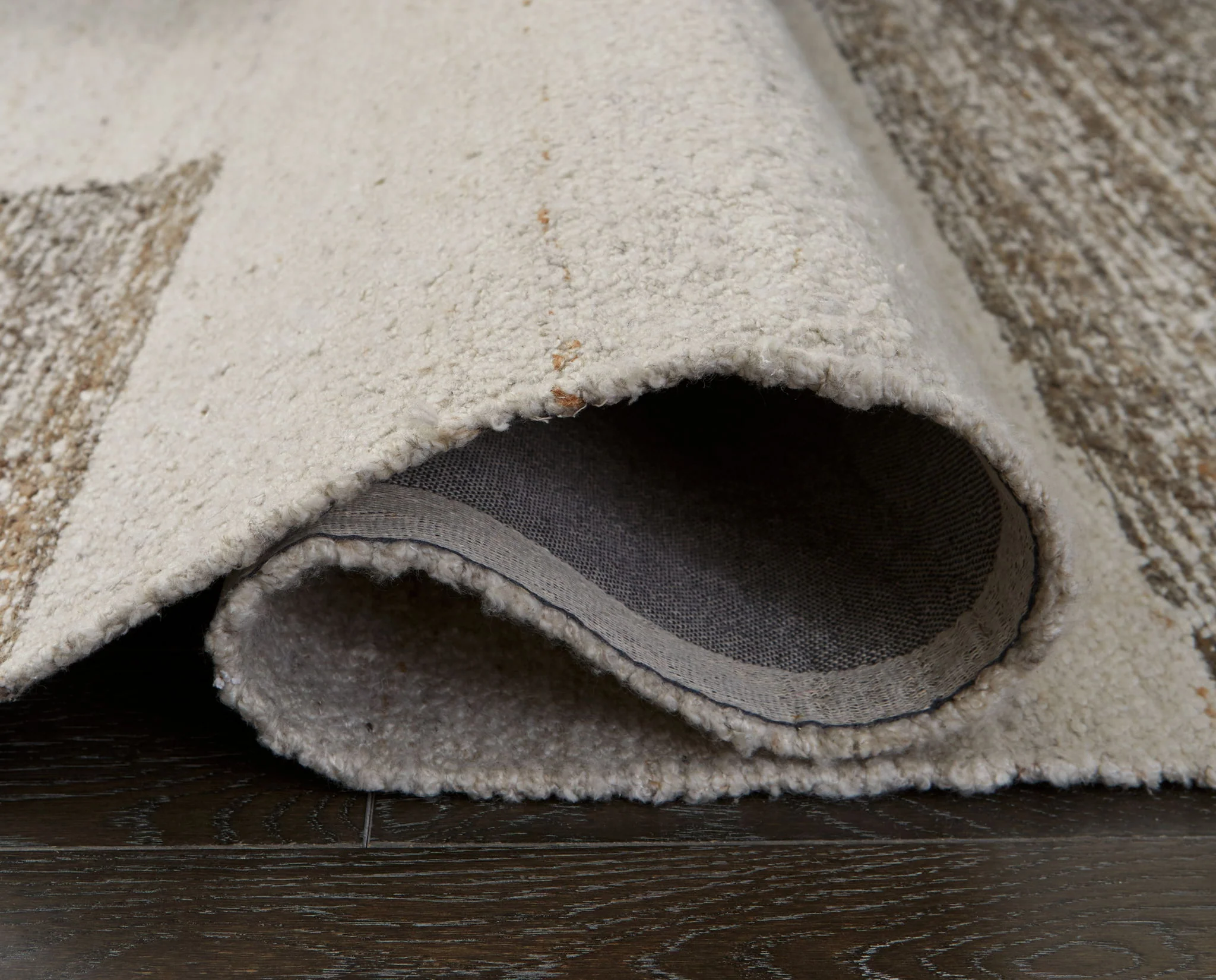 Barus - Beige / Brown / Gray - Medium Rug - 5' x 7' - Image 4