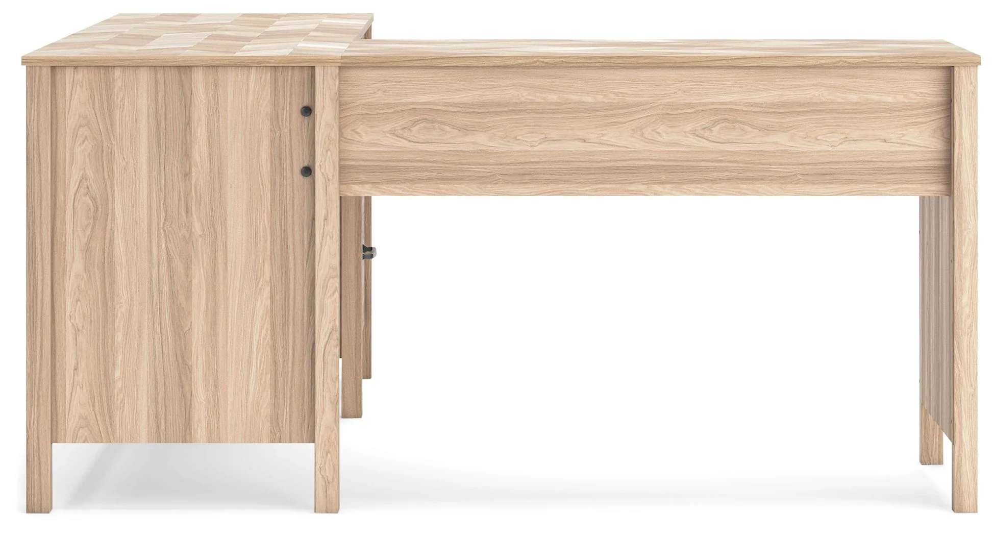 Battelle - Tan - 60" Home Office Desk With Return - Image 6