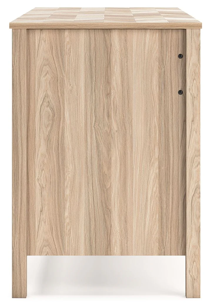 Battelle - Tan - Home Office Desk - Image 7