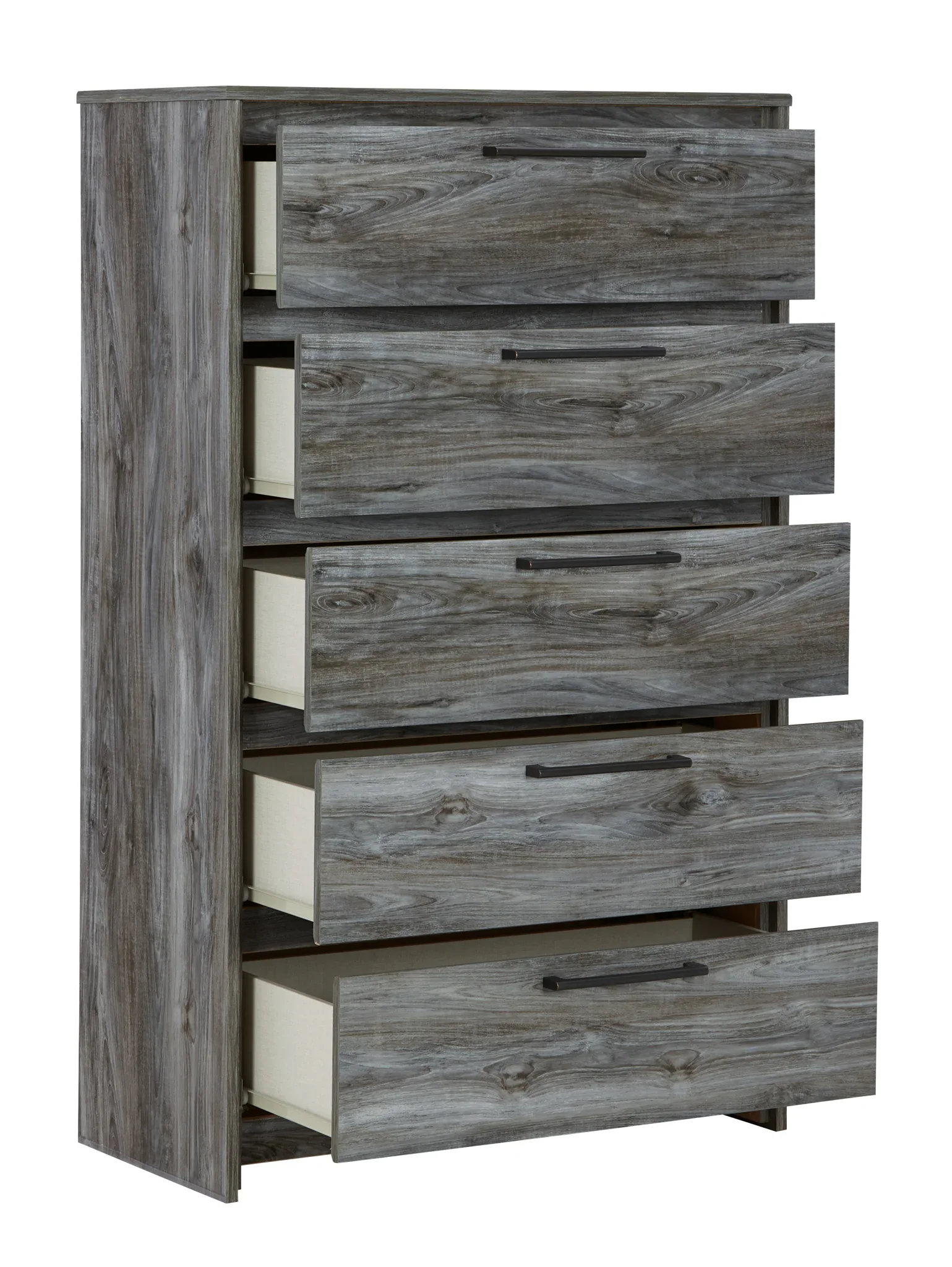 Baystorm - Gray - Five Drawer Chest - Image 3