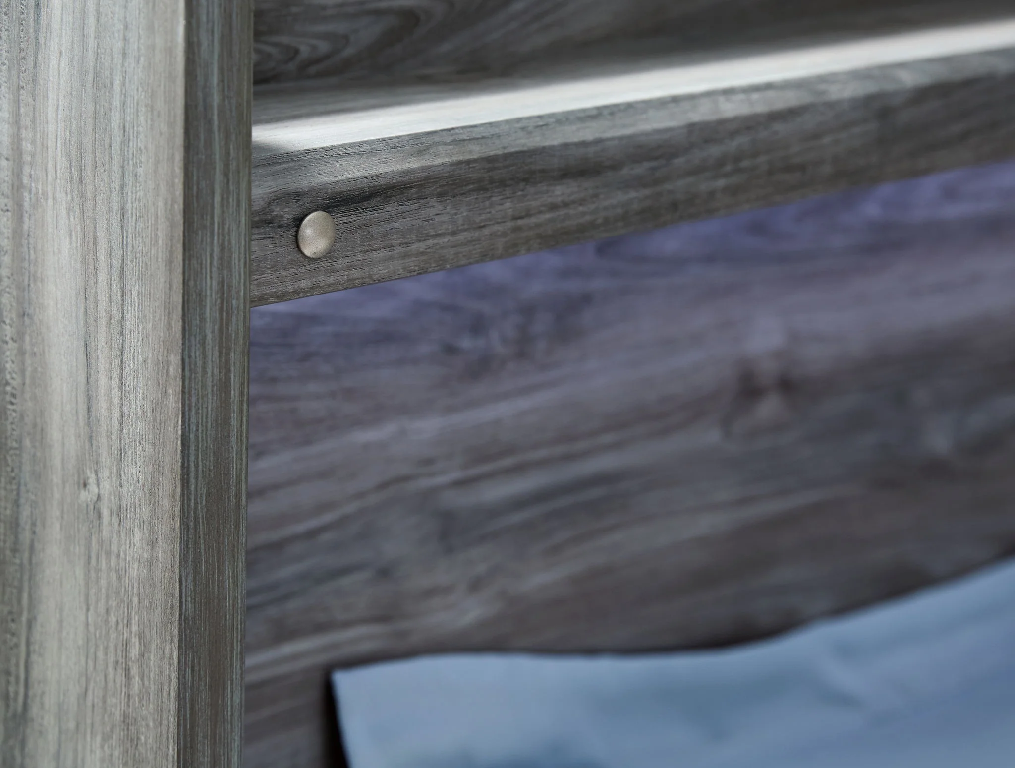 Baystorm - Gray - Full Panel Bed With 2 Storage Drawers - Image 3