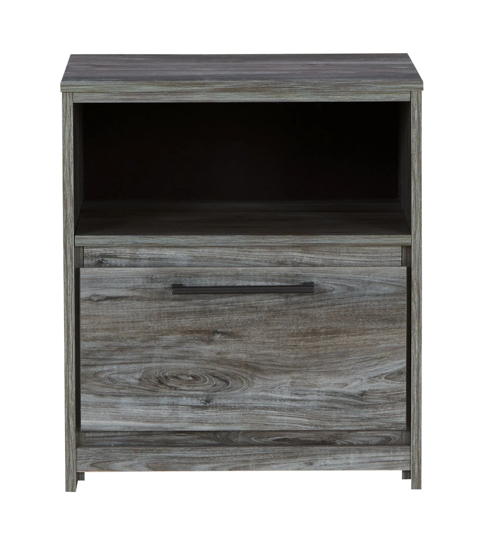 Baystorm - Gray - One Drawer Night Stand - Image 4