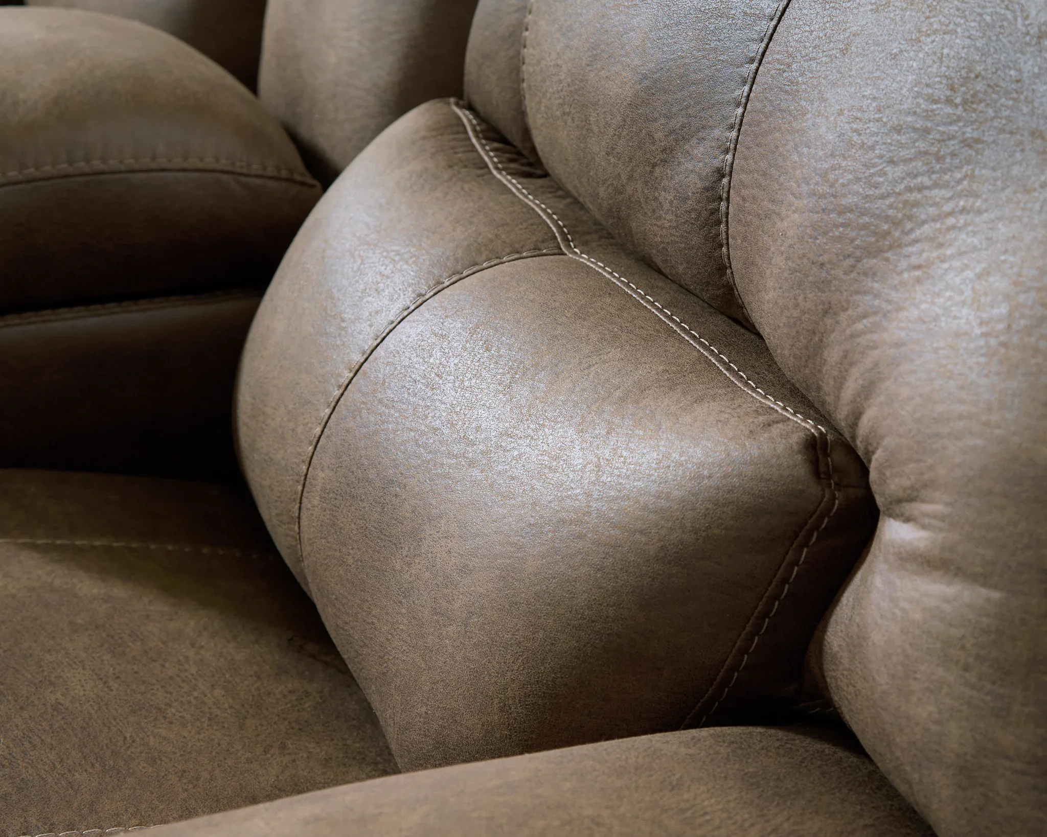 Beckley Place - Earth - 2 Seat Power Reclining Sofa With Adjustable Headrest - Image 9