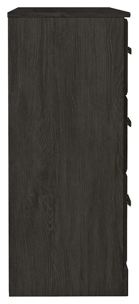 Belachime - Black - Six Drawer Dresser - Image 3