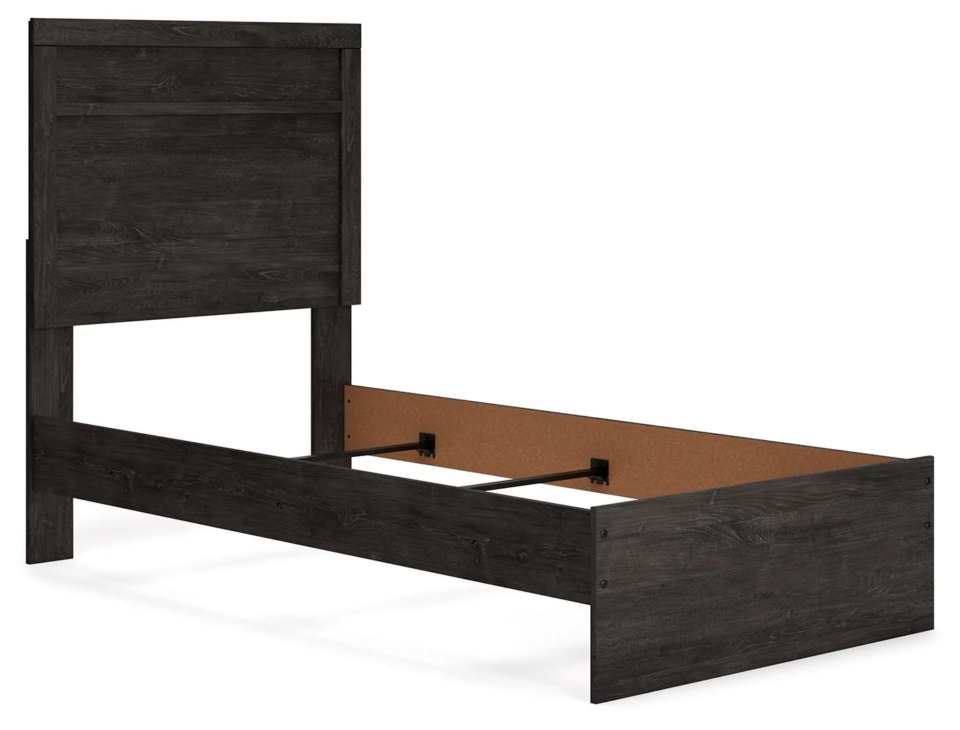 Belachime - Black - Twin Panel Bed - Image 3