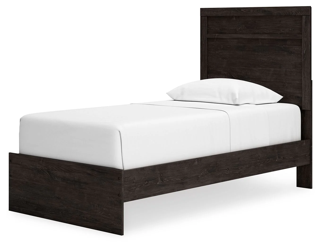 Belachime - Black - Twin Panel Bed - Image 4