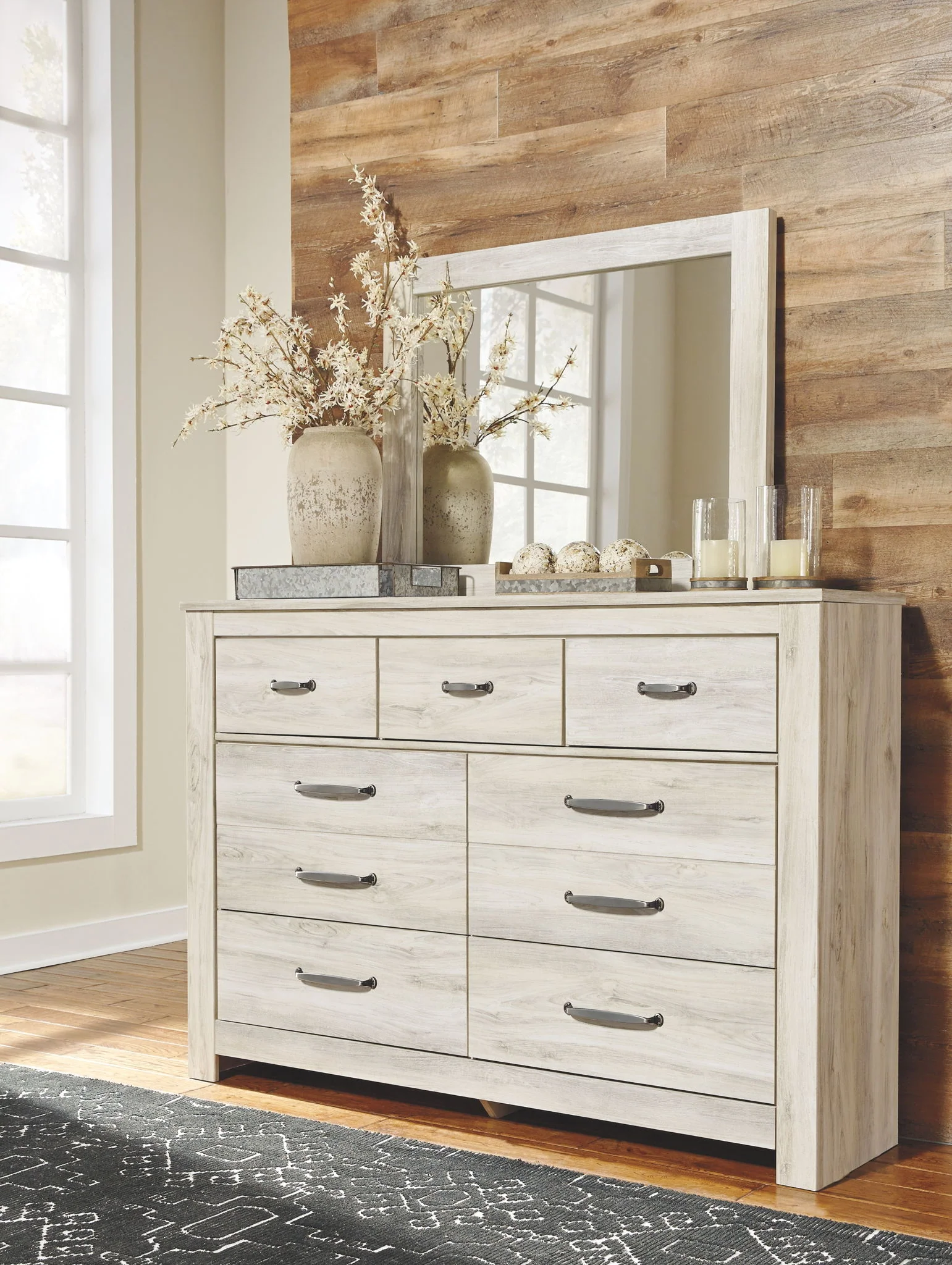 Bellaby - Whitewash - Seven Drawer Dresser - Image 3