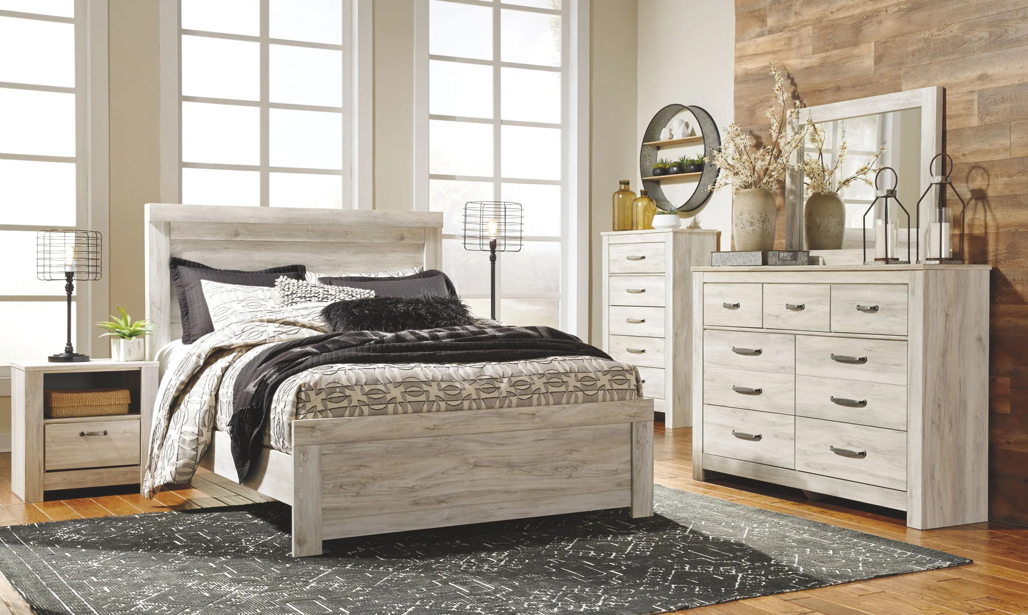 Bellaby - Whitewash - Five Drawer Chest - Image 3