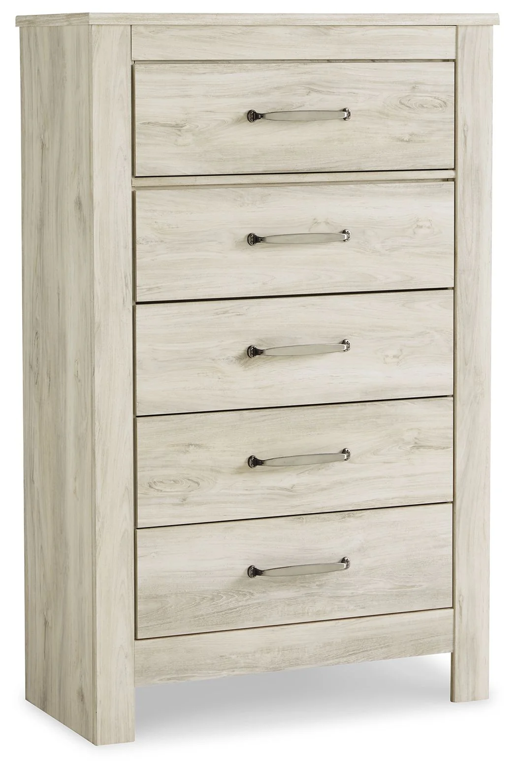 Bellaby - Whitewash - Five Drawer Chest - Image 4