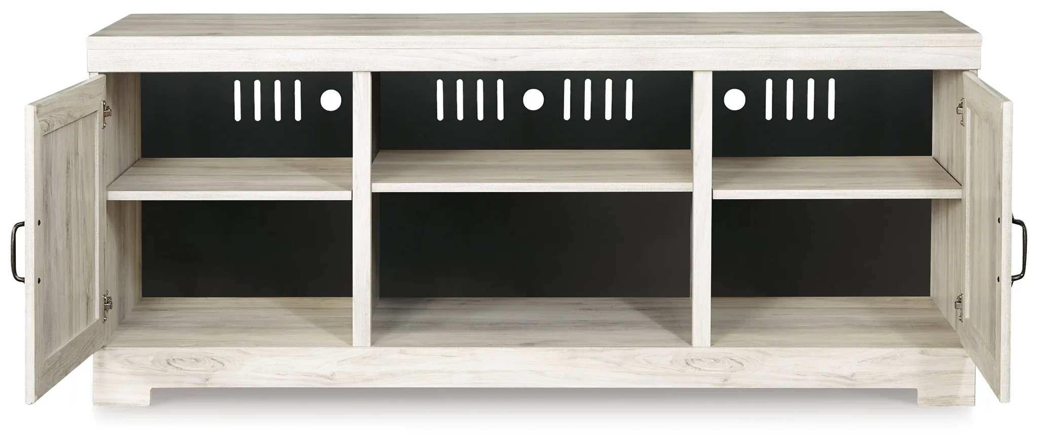 Bellaby - Whitewash - 63" TV Stand W/Fireplace Option - Image 3