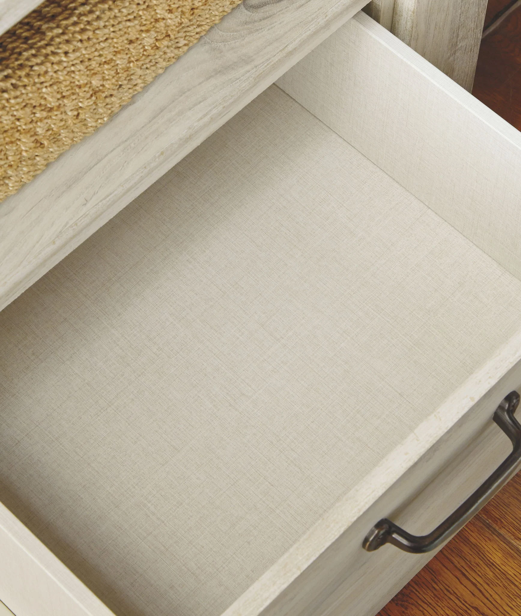 Bellaby - Whitewash - One Drawer Night Stand - Image 6