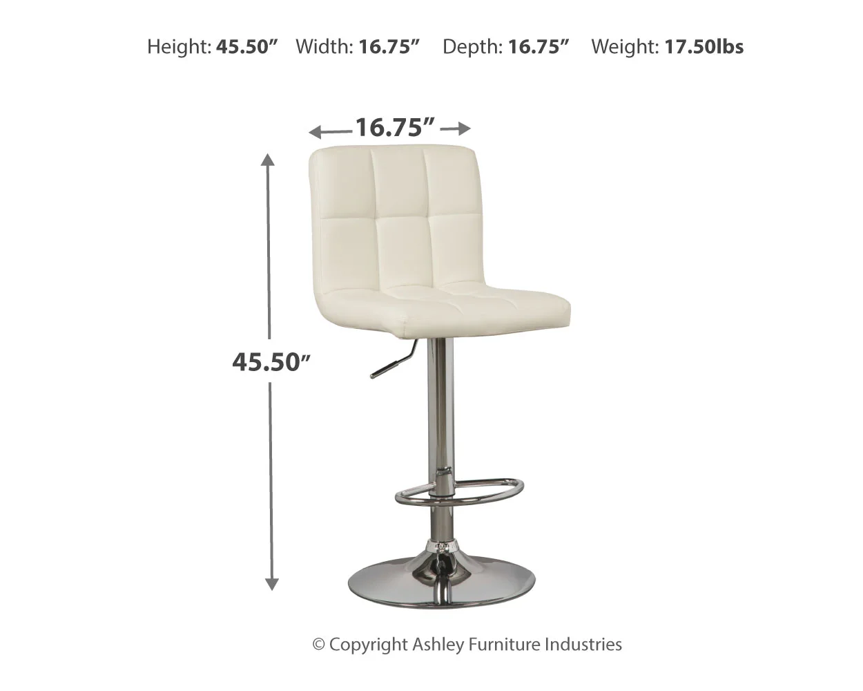 Bellatier - Bone - Tall Uph Swivel Barstool(Set of 2) - Image 4