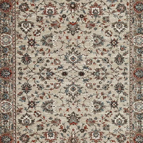 Beritham - Blue / Brown / Beige - Medium Rug - 5' x 7' - Image 5