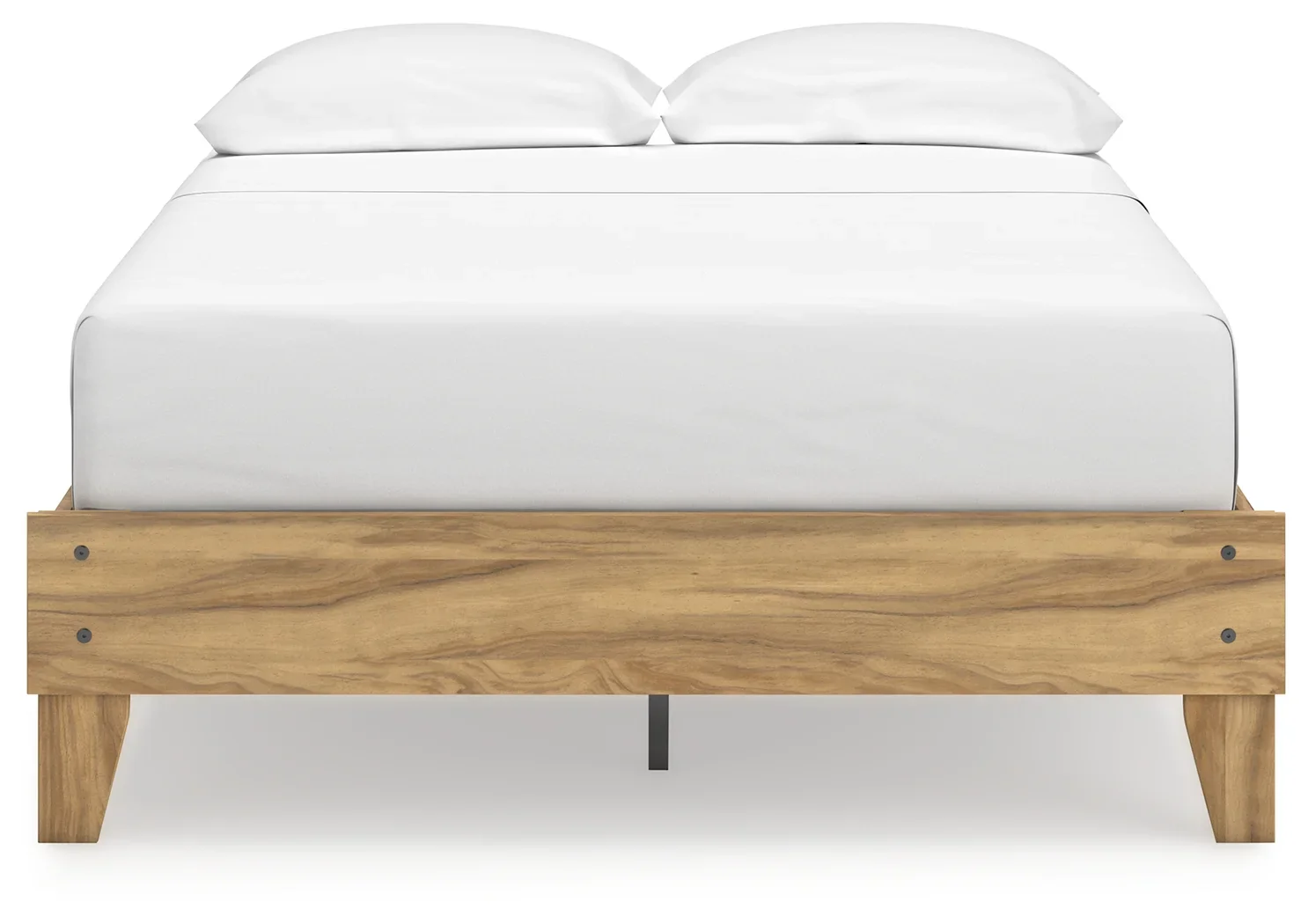 Bermacy - Light Brown - Full Platform Bed - Image 4