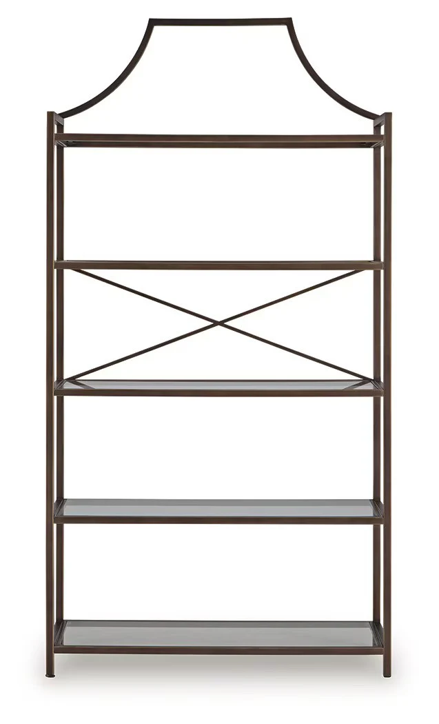 Bernonly - Antique Bronze Finish - Bookcase - Image 3