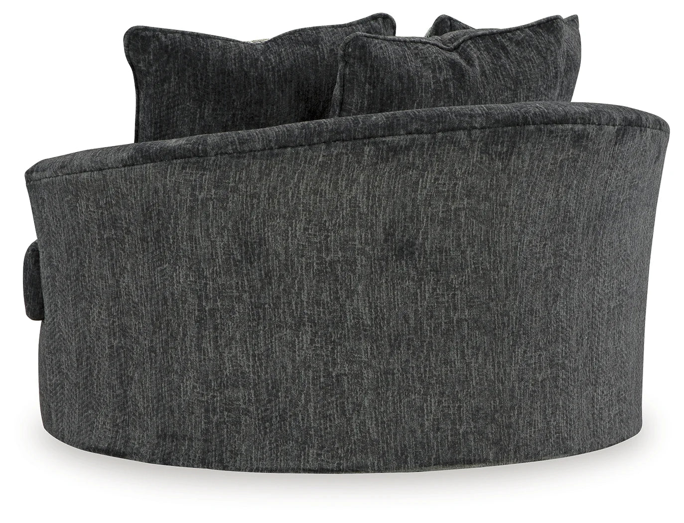 Biddeford - Shadow - Oversized Swivel Accent Chair - Image 5