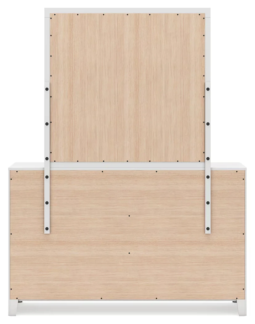 Binterglen - White - Dresser And Mirror - Image 7