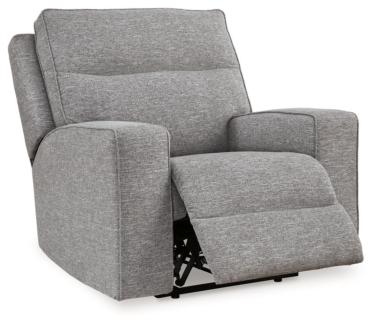 Biscoe - Pewter - Power Recliner /Adj Headrest - Image 3