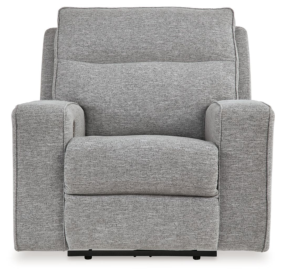 Biscoe - Pewter - Power Recliner /Adj Headrest - Image 4
