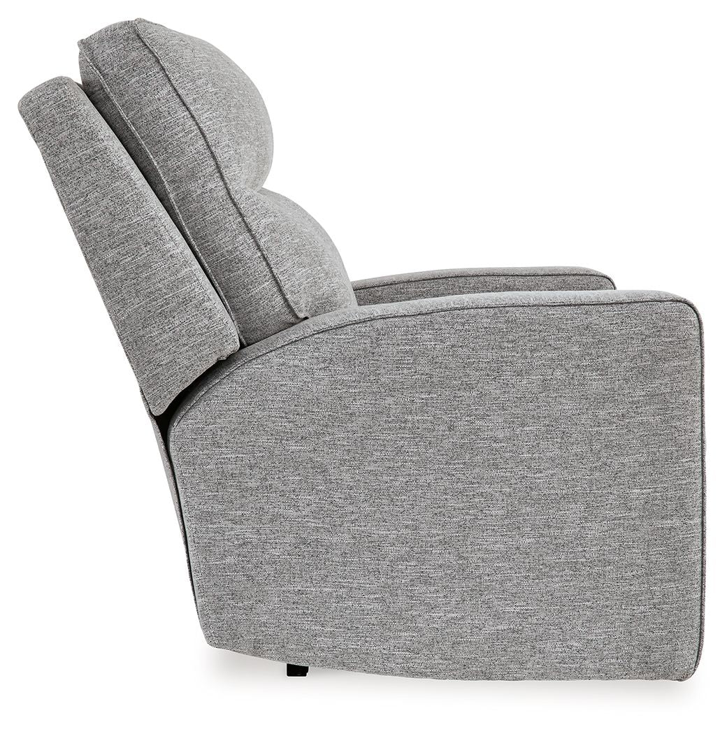 Biscoe - Pewter - Power Recliner /Adj Headrest - Image 5