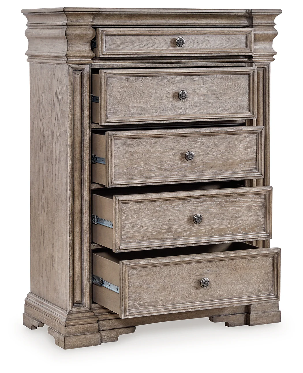 Blairhurst - Light Grayish Brown - Five Drawer Chest - Image 3