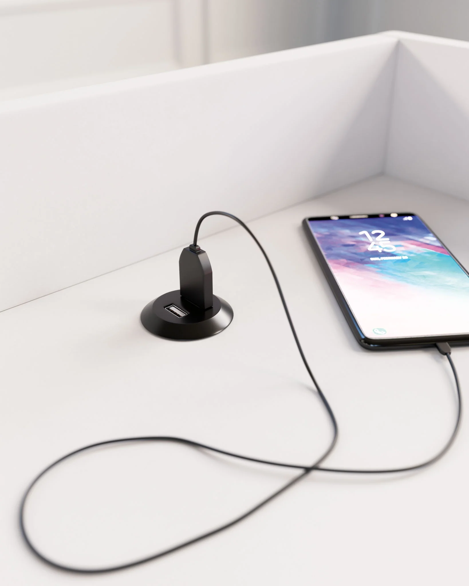 Blariden - White - Accent Table - Image 10