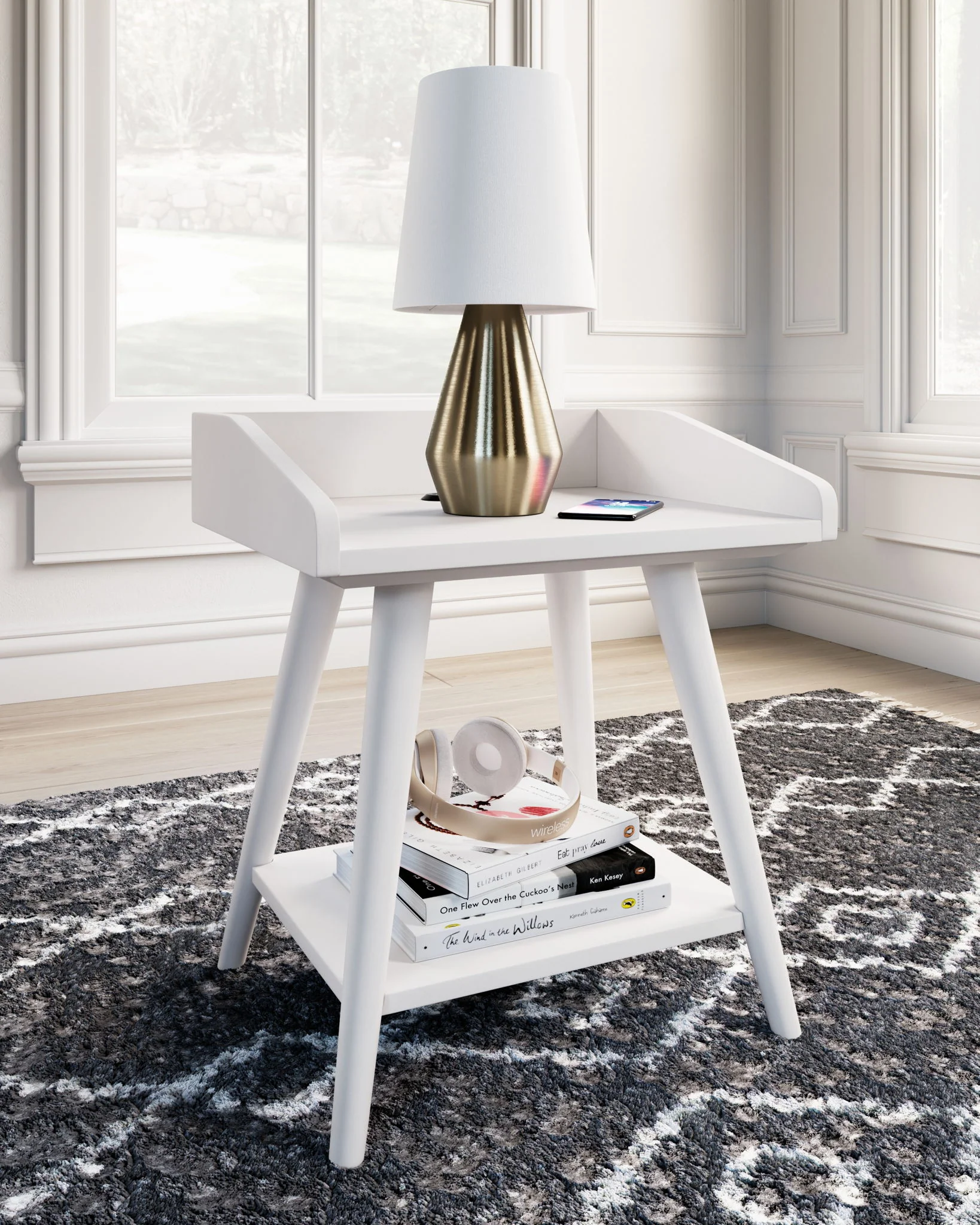 Blariden - White - Accent Table - Image 8