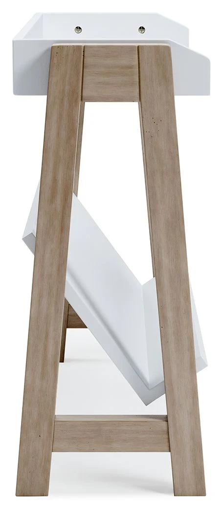 Blariden - White / Tan - Small Bookcase - Image 5