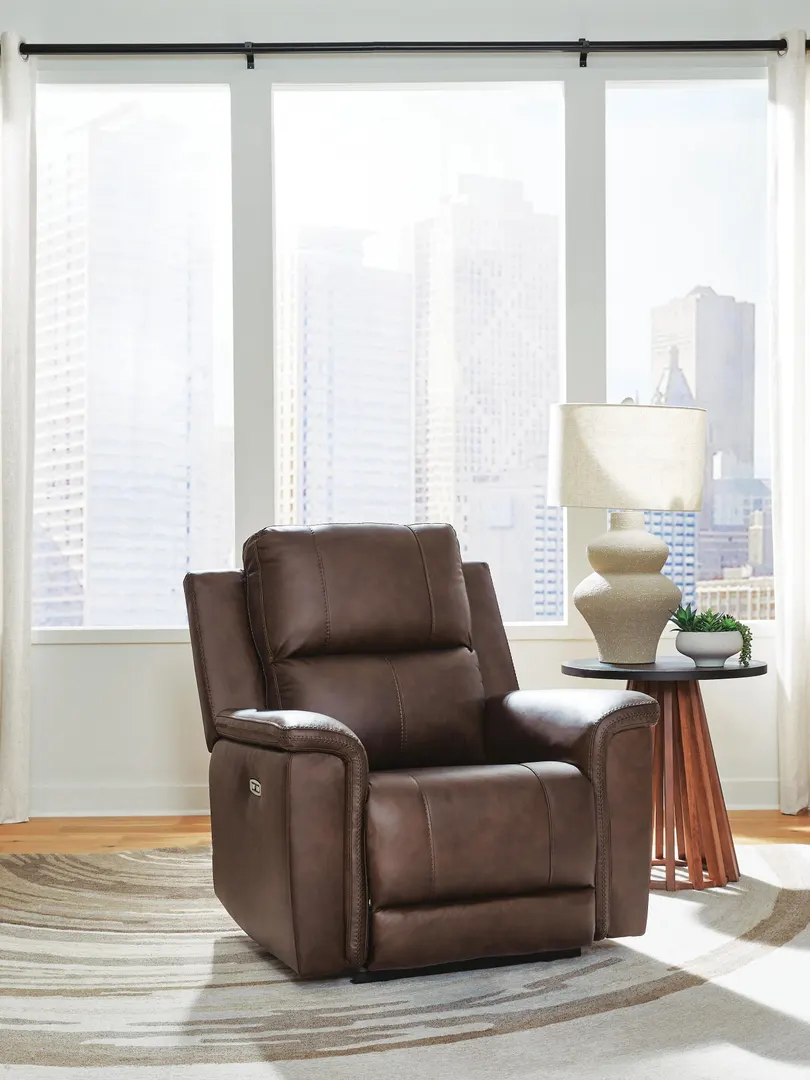 Bleckley - Power Recliner With Adjustable Headrest - Espresso - Image 2