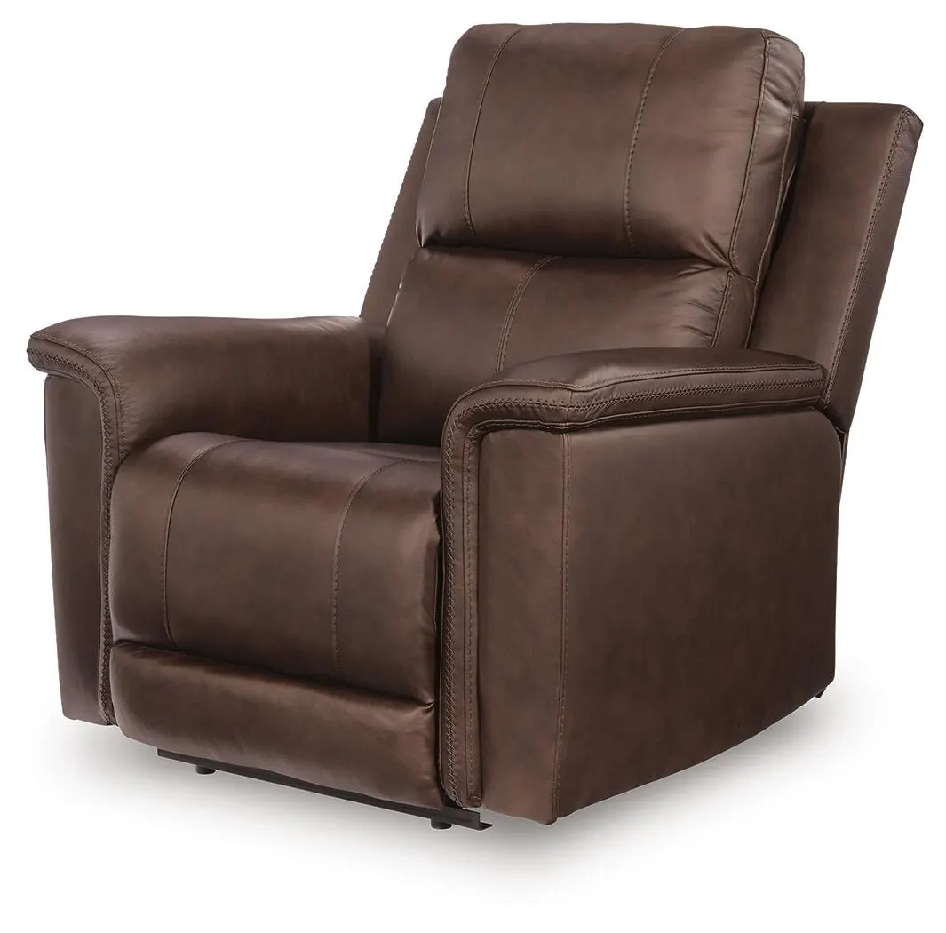 Bleckley - Power Recliner With Adjustable Headrest - Espresso - Image 4