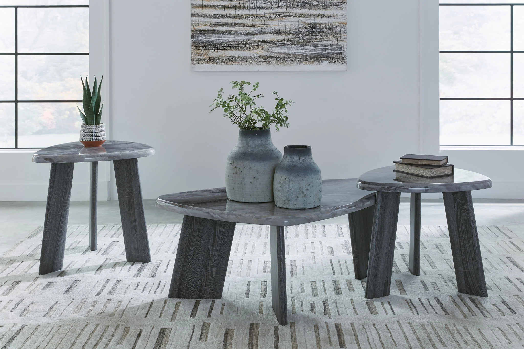 Bluebond - Gray - Occasional Table Set (Set of 3) - Image 4