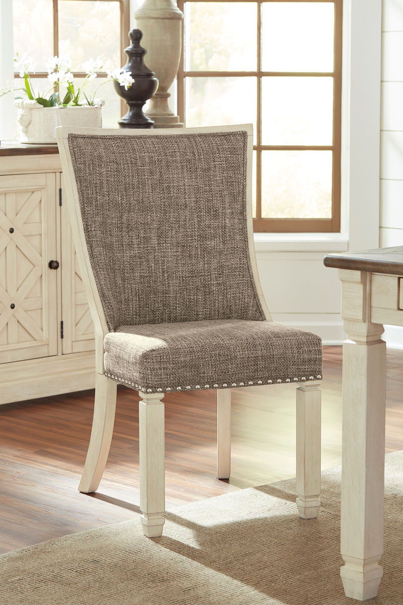 Bolanburg - Beige- 7 Pc. - Dining Room Table, 4 Side Chairs, 2 Side Chairs - Image 4