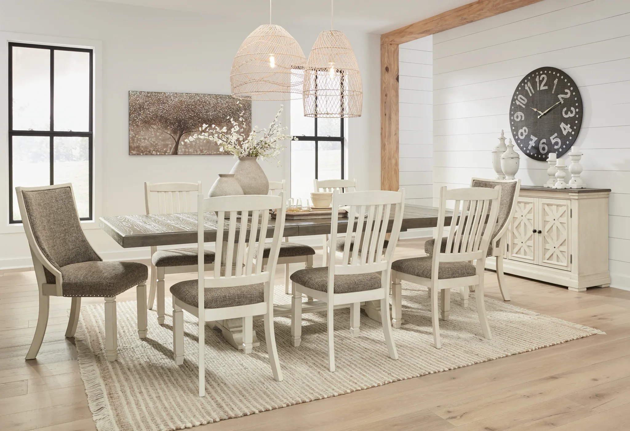 Bolanburg - Brown / Beige - Extension Dining Table - Image 4
