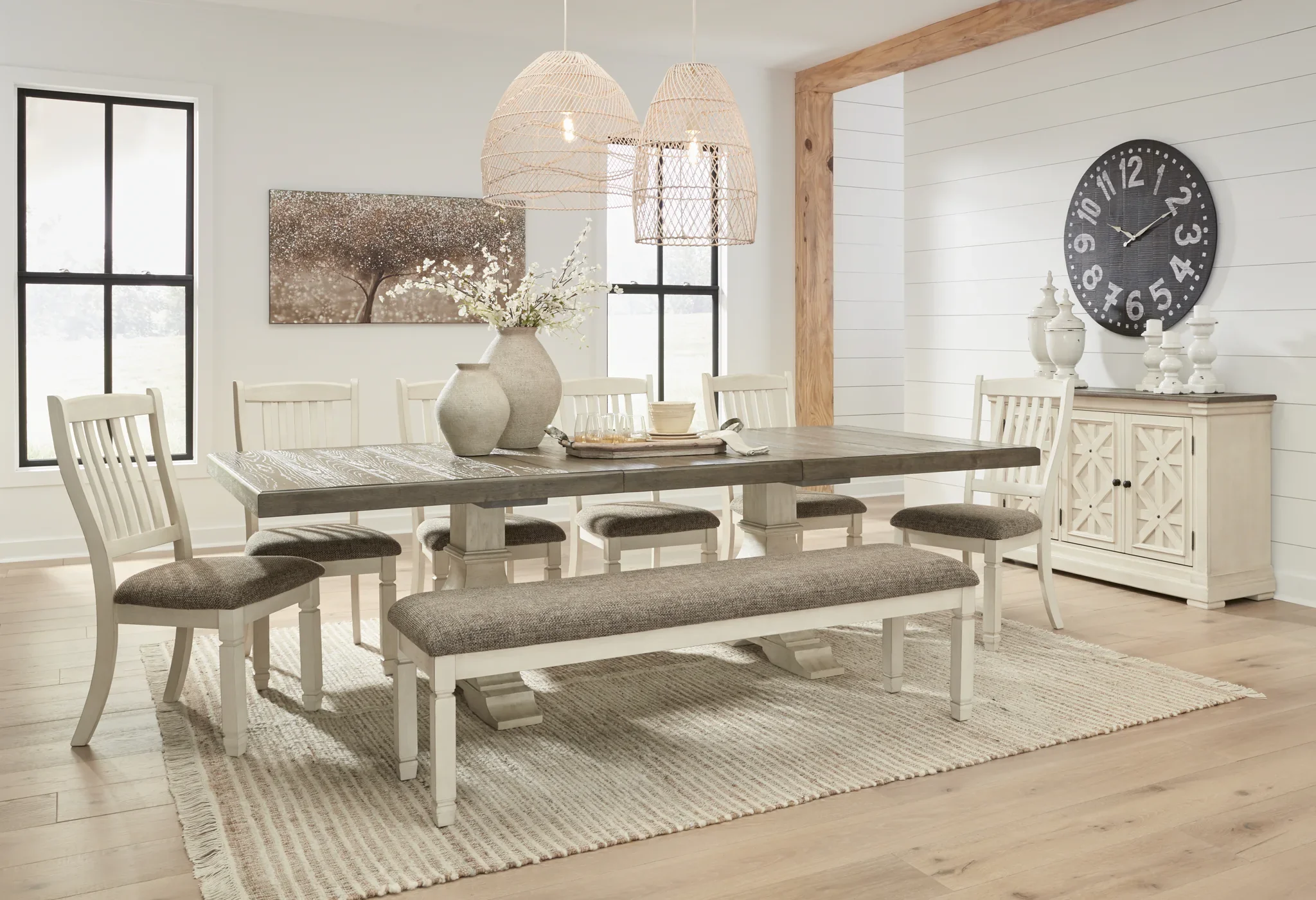 Bolanburg - Brown / Beige - Extension Dining Table - Image 5
