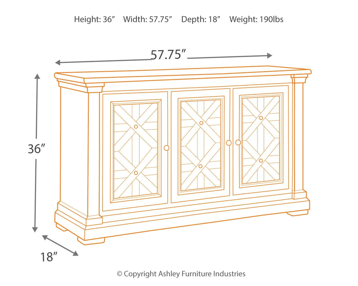 Bolanburg - Beige - Dining Room Server - Image 12
