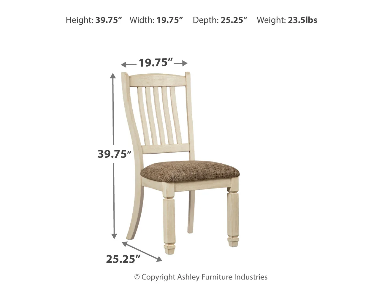 Bolanburg - Brown / Beige - Dining Uph Side Chair (Set of 2) - Rake Back - Image 6