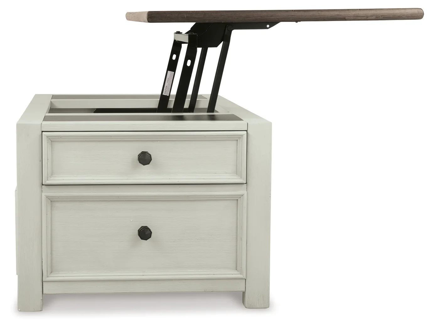 Bolanburg - White / Brown / Beige - Lift Top Cocktail Table - Image 11
