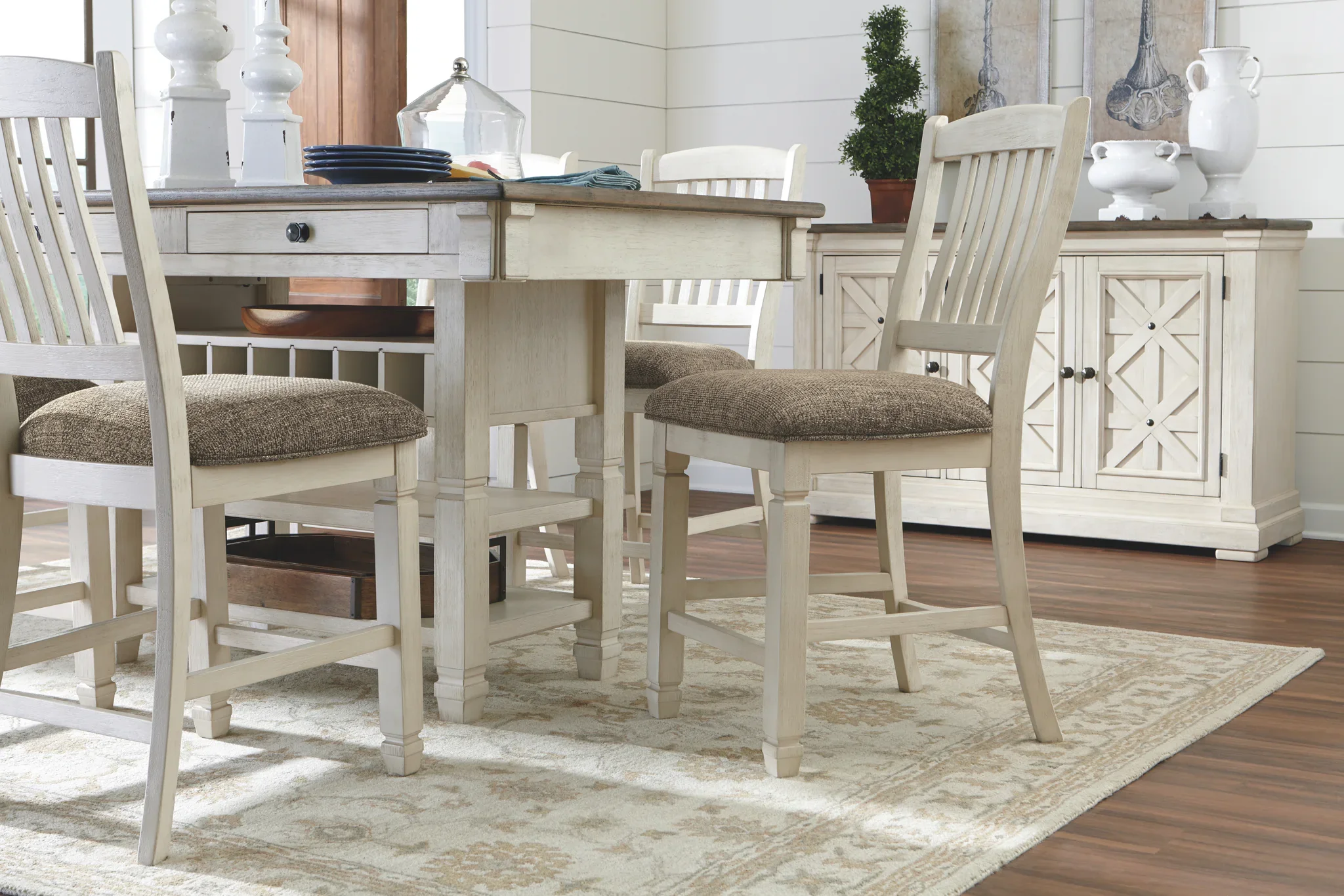 Bolanburg - Beige - Rect Dining Room Counter Table - Image 11